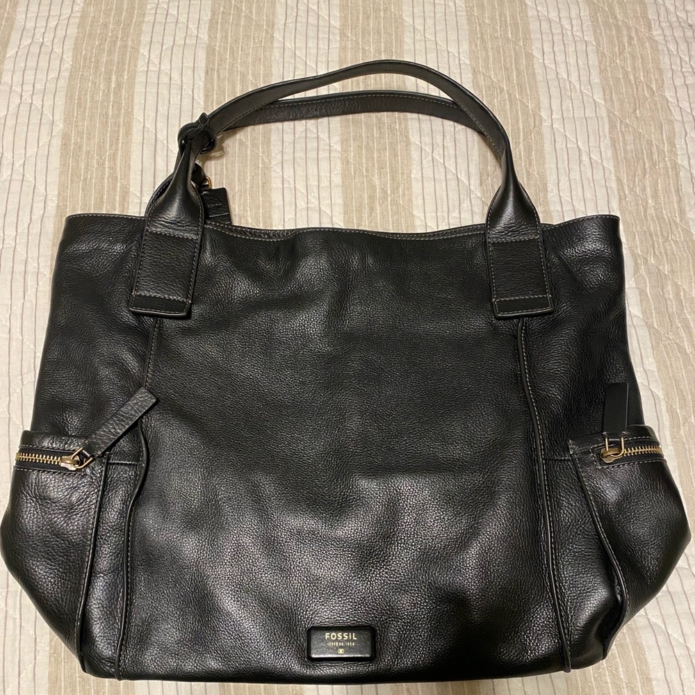 Fossil Large Leather Emerson purse